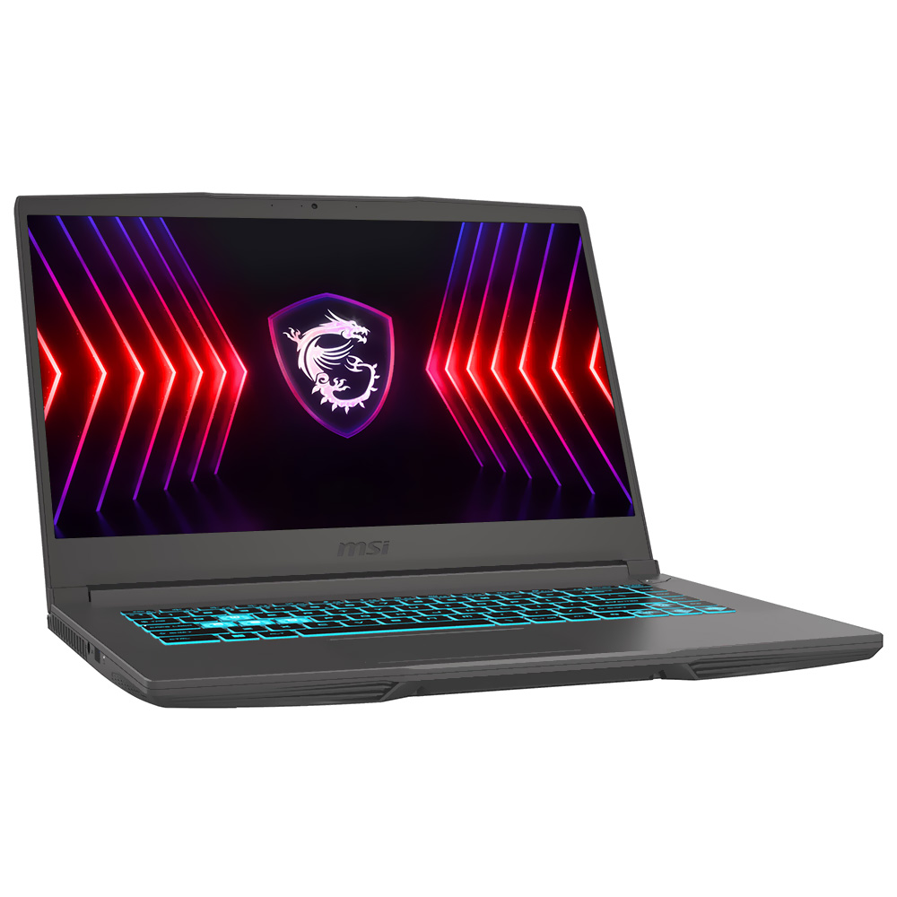 Notebook Gamer MSI THIN 15 B12VE-2023US Intel Core i7 12650H Tela Full HD 15.6" / 16GB de RAM / 512GB SSD / GeForce RTX4050 6GB - Cosmos Cinza (Inglês)