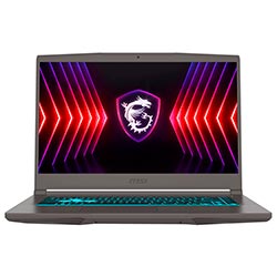 Notebook Gamer MSI THIN 15 B13UC-1000US Intel Core i5 13420H Tela Full HD 15.6" / 16GB de RAM / 512GB SSD / Win11Home / GeForce RTX3050 4GB - Cosmos Cinza (Inglês)