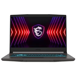 Notebook Gamer MSI Thin A15 B7VE-466US AMD Ryzen 5 7535HS Tela Full HD 15.6" / 8GB de RAM / 512GB SSD / Win11Home / GeForce RTX4050 6GB - Cosmos Cinza (Inglês)