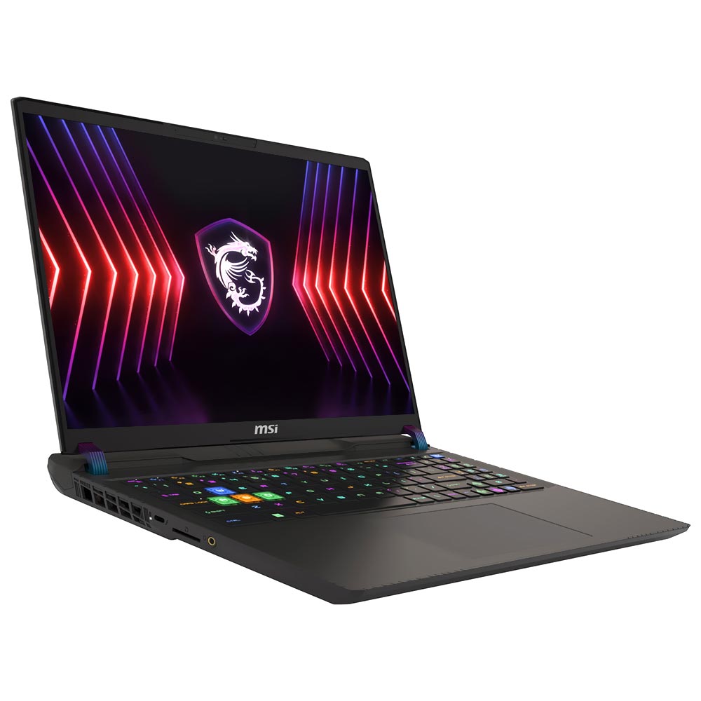 Notebook Gamer MSI Vector 16 HX A13VHG-478US Intel Core i9 13980HX Tela Full HD+ 16" / 16GB de RAM / 1TB SSD / RTX4080 12GB - Cosmos Cinza (Inglês)