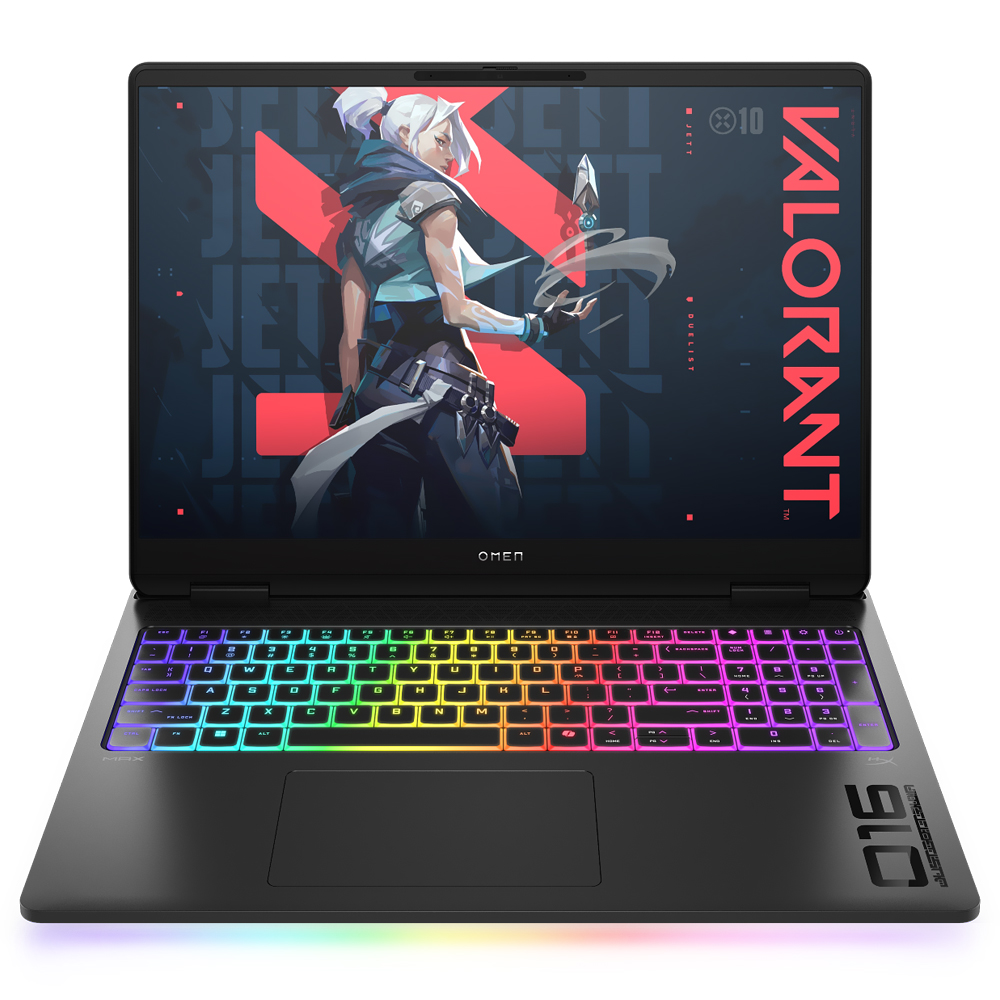 Notebook Gamer OMEN Max 16-AH0033DX Intel Core Ultra 9 275HX Tela WQXGA 16.0" / 32GB de RAM / 1TB SSD / GeForce RTX5080 16GB - Preto (Inglês)
