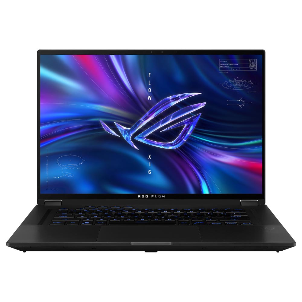 Notebook Gamer ROG Flow X16 GV601VV-X16.I94060 Intel Core i9 13900H Tela Touch WQXGA 16.0" / 16GB de RAM / 1TB SSD / GeForce RTX4060 8GB - Off Preto (Inglês)