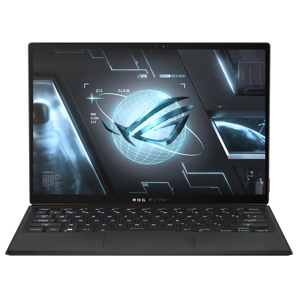 Notebook Gamer ROG Flow Z13 GZ301ZE-Z13.I93050T Intel Core i9 12900H Tela Touch WUXGA 13.4" / 16GB de RAM / 1TB SSD / GeForce RTX3050TI 4GB - Preto (Inglês)