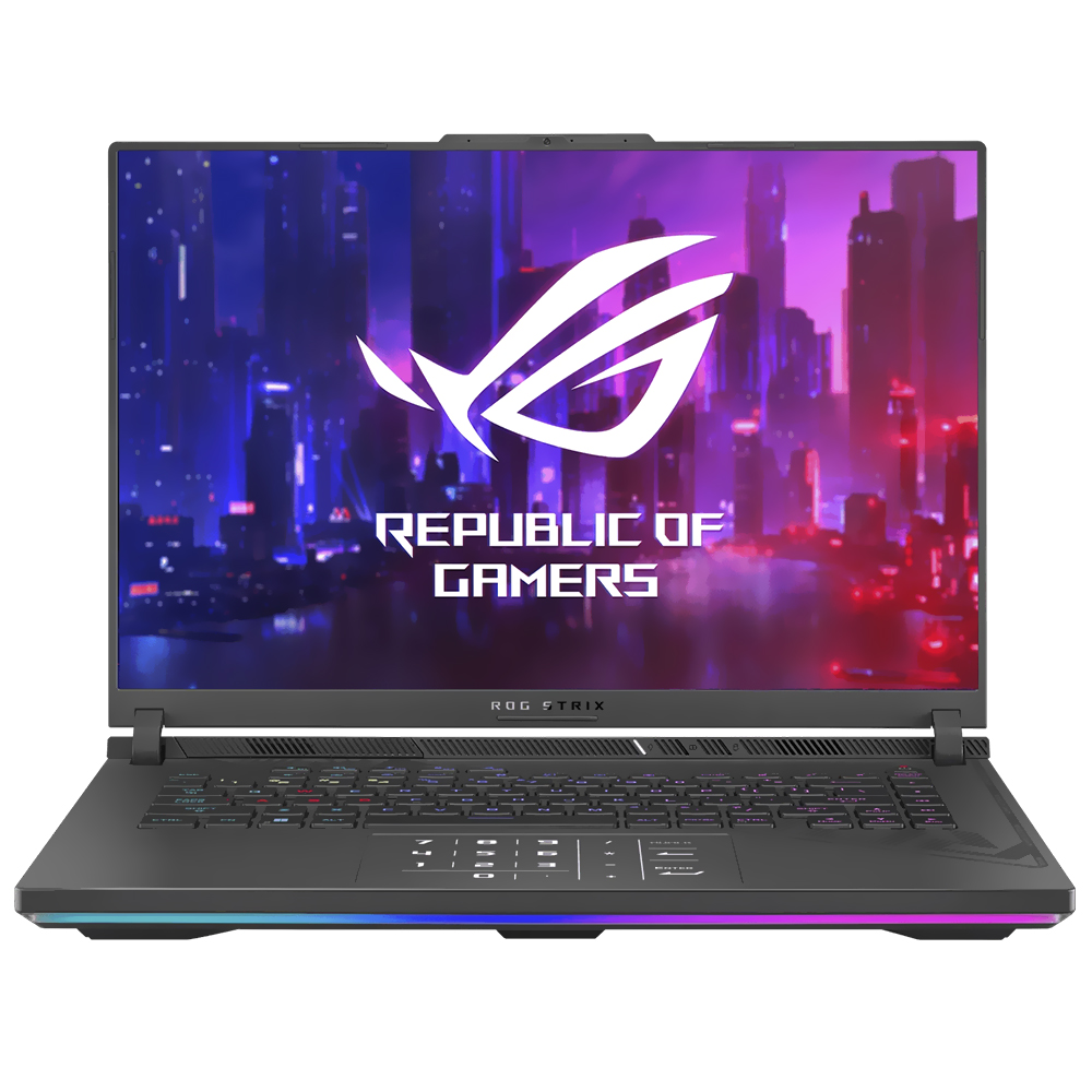 Notebook Gamer ROG Strix G G614JI-N3430W Intel Core i9 13980HX Tela WUXGA 16.0" / 16GB de RAM / 1TB SSD / GeForce RTX4070 8GB - Volt Verde (Inglês)