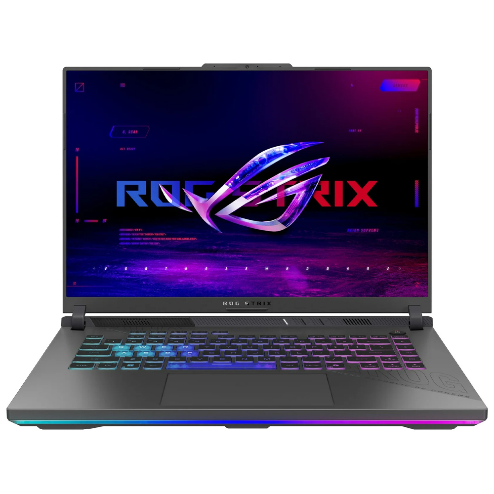 Notebook Gamer ROG Strix G16 G614FM-WS94 AMD Ryzen 9 9955HX Tela WUXGA 16.0" / 16GB de RAM / 1TB SSD / GeForce RTX5060 8GB - Eclipse Cinza (Inglês)
