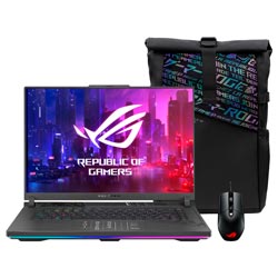 Notebook Gamer ROG Strix G16 G614JIR-N3054W Intel Core i9 14900HX Tela WUXGA 16.0" / 16GB de RAM / 1TB SSD / GeForce RTX4070 8GB - Eclipse Cinza (Inglês)