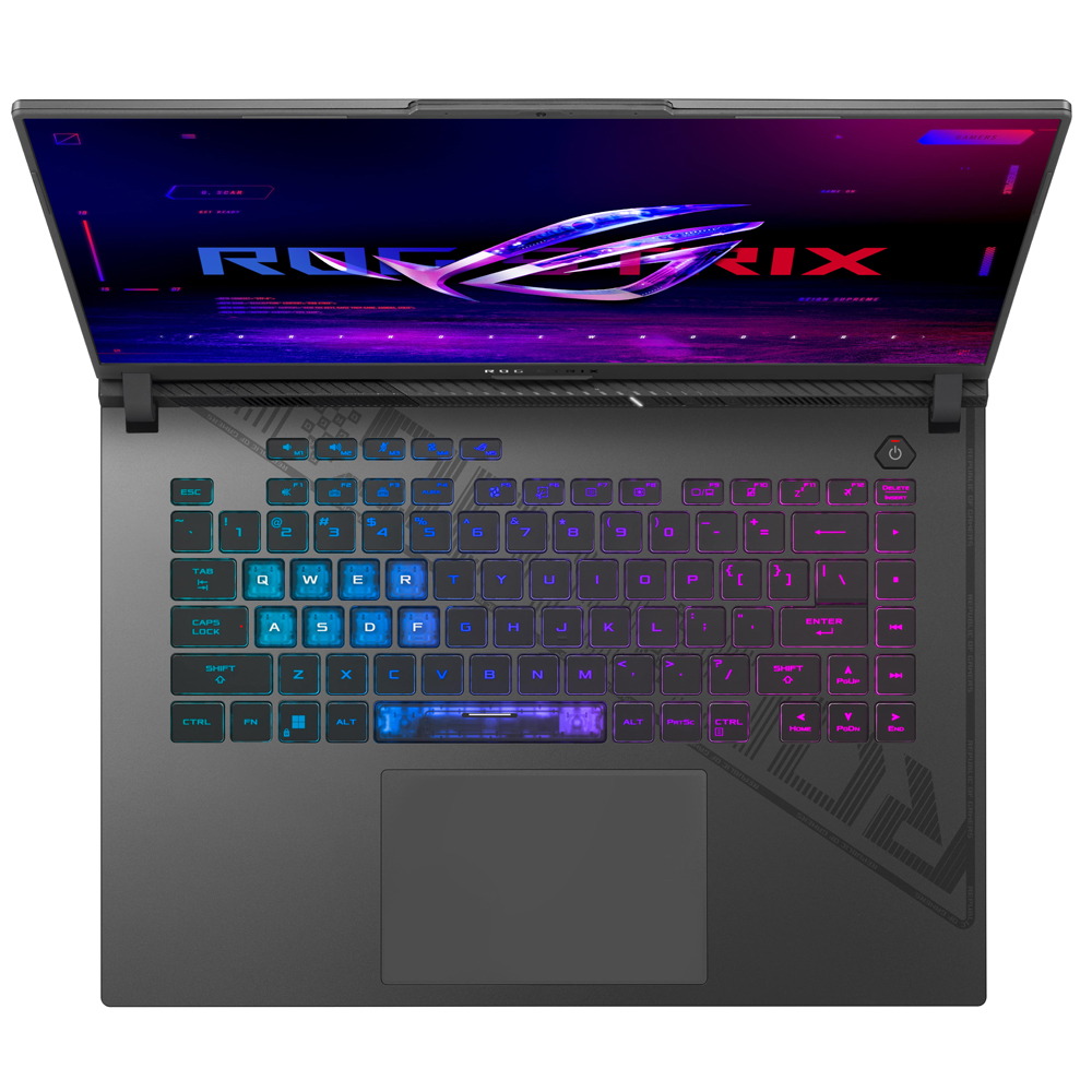 Notebook Gamer ROG Strix G16 G614JU-NS73 Intel Core i7 13650HX Tela WUXGA 16.0" / 16GB de RAM / 512GB SSD / GeForce RTX4050 6GB -Cinza (Inglês)