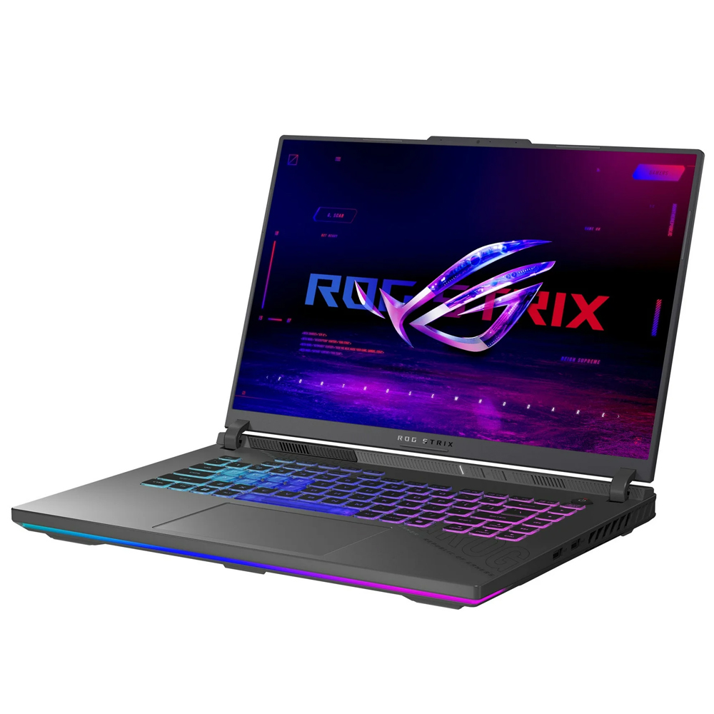 Notebook Gamer ROG Strix G16 G614PP-WH94 AMD Ryzen 9 8940HX Tela WUXGA 16.0" / 16GB de RAM / 1TB SSD / Win11Home / GeForce RTX5070 8GB - Eclipse Cinza (Inglês)