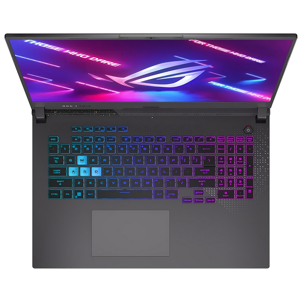 Notebook Gamer ROG Strix G17 G713PU-RS94 AMD Ryzen 9 7940HX Tela Full HD 17.3" / 16GB de RAM / 1TB SSD / GeForce RTX4050 6GB - Eclipse Cinza (Inglês)