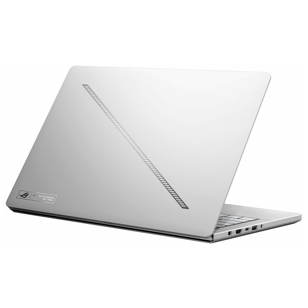 Notebook Gamer ROG Zephyrus G16 GA605WV-G16.R94060 AMD Ryzen AI 9 HX 370 Tela OLED WQXGA 16.0" / 16GB de RAM / 1TB SSD / GeForce RTX4060 8GB - Platinum Branco (Inglês)