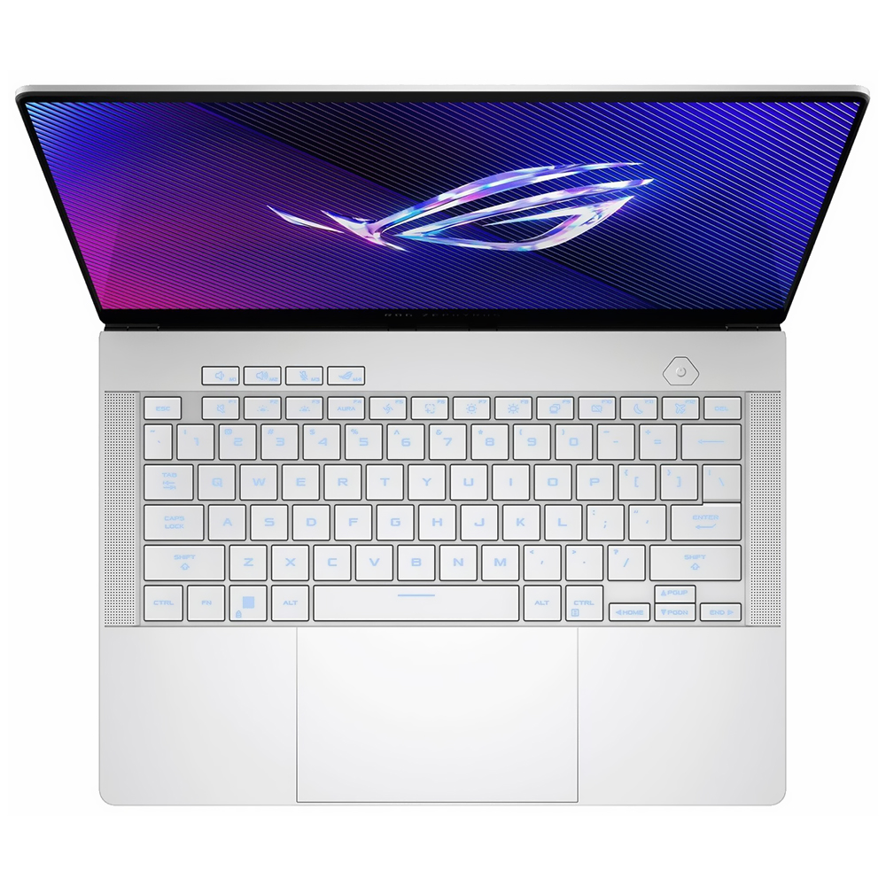 Notebook Gamer ROG Zephyrus G16 GA605WV-G16.R94060 AMD Ryzen AI 9 HX 370 Tela OLED WQXGA 16.0" / 16GB de RAM / 1TB SSD / GeForce RTX4060 8GB - Platinum Branco (Inglês)