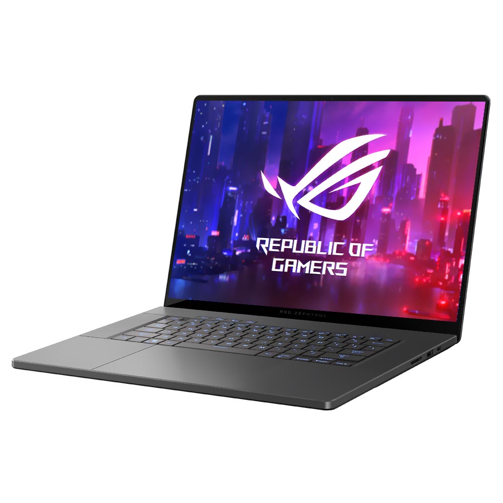 Notebook Gamer ROG Zephyrus G16 GU605MI-G16.U94070 Intel Core Ultra 9 185H Tela OLED WQXGA 16" / 16GB de RAM / 1TB SSD / GeForce RTX4070 8GB - Eclipse Cinza (Inglês)