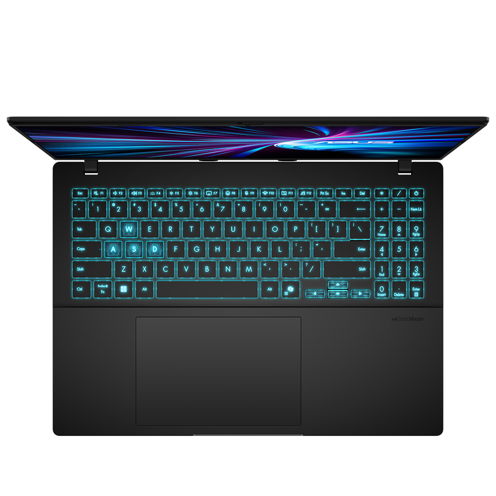 Notebook Gamer V16 V3607VJ-RP007W Intel Core 7 240H Tela WUXGA 16" / 16GB de RAM / 512GB SSD / Win11Home / GeForce RTX3050 6GB - Matte Preto (Espanhol)