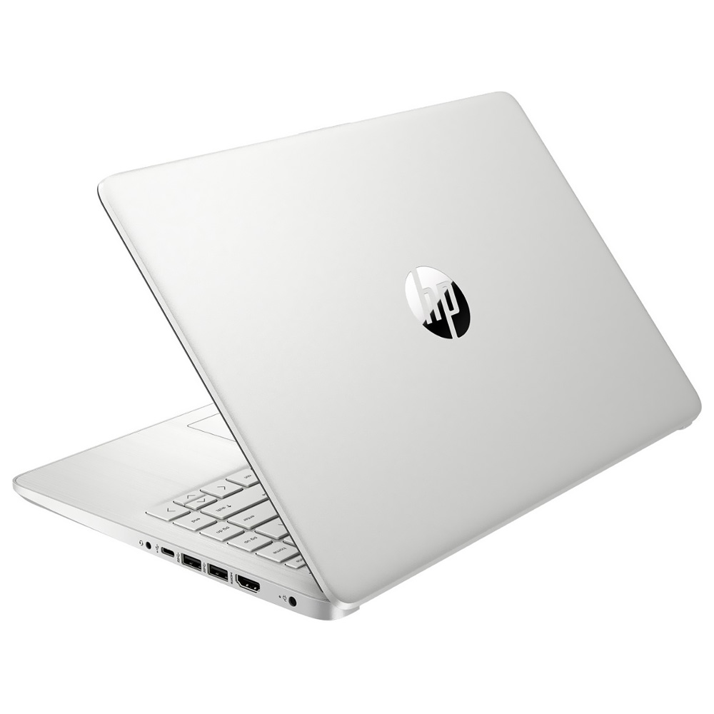 Notebook HP 14-DQ0703DX Intel Pentium N5030 Tela HD 14" / 4GB de RAM / 128GB SSD - Prata (Inglês)