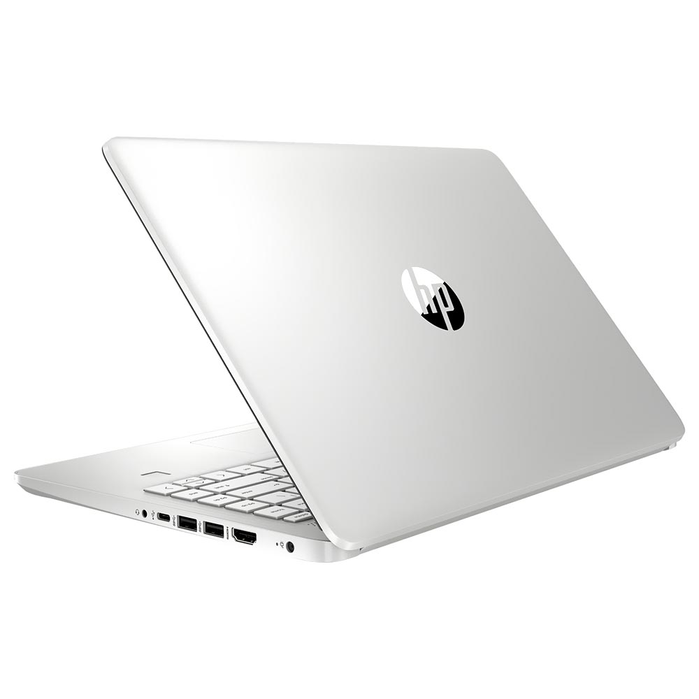 Notebook HP 14-DQ2031WM Intel Core i3 1115G4 Tela HD 14" / 4GB de RAM / 128GB SSD - Prata (Inglês)