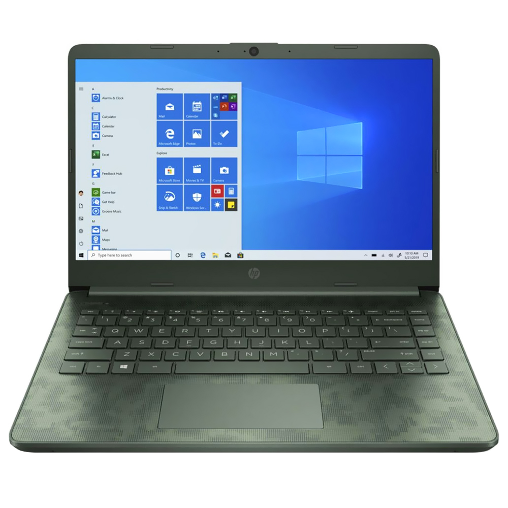 Notebook HP 14-DQ2088WM Intel Core i5 1135G7 de 2.4GHz Tela HD 14" / 8GB de RAM / 256GB SSD - Verde