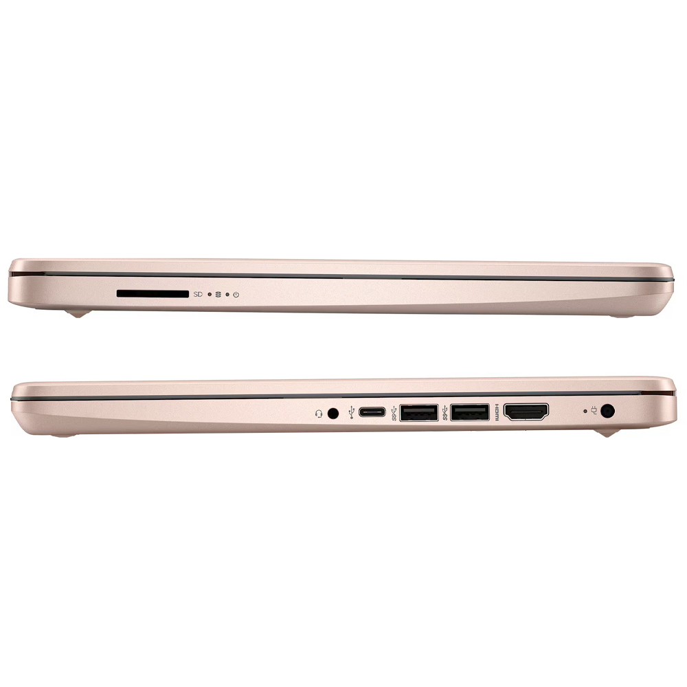 Notebook HP 14-DQ6015DX Intel Celeron N150 Tela HD 14.0" / 4GB de RAM / 128GB UFS - Rose Gold (Inglês)
