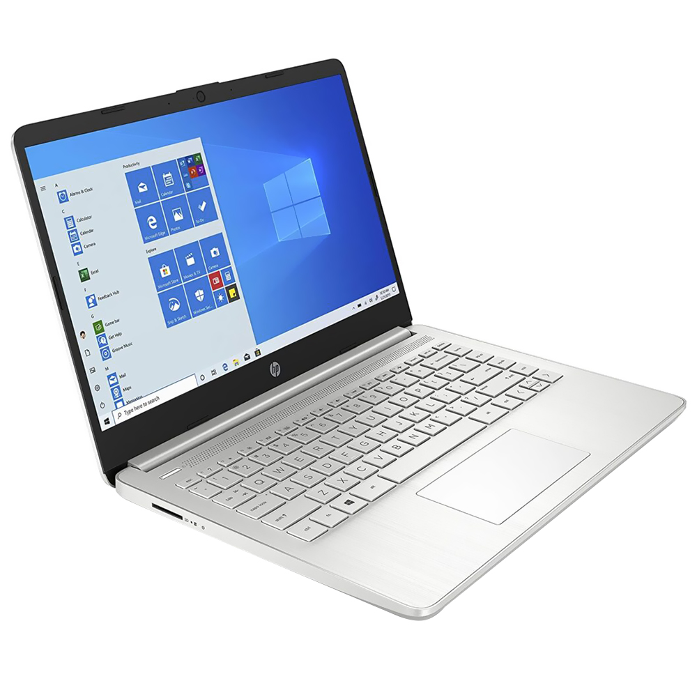 Notebook HP 14-FQ1025NR AMD Ryzen 5 5500U Tela Full HD 14" / 8GB de RAM / 256GB SSD - Prata (Inglês)