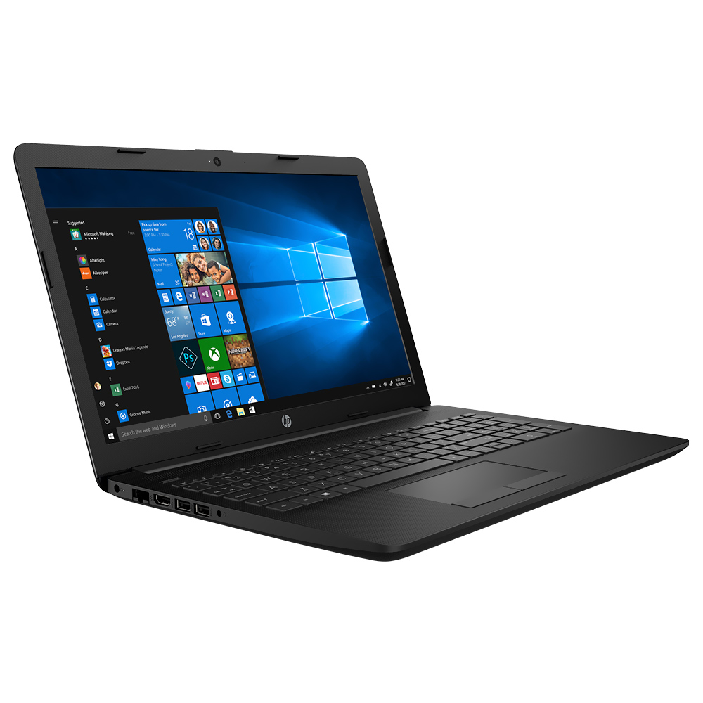 Notebook HP 15-DA2022LA Intel Core i3 10110U de 2.1GHz Tela HD 15.6" / 12GB de RAM / 256GB SSD - Preto 