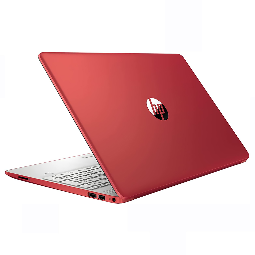 Notebook HP 15-DW0081WM Intel Pentium N5030 de 1.1GHz Tela HD 15.6" / 4GB de RAM / 500GB HDD - Vermelho