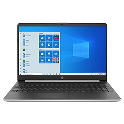 Notebook HP 15-DY1078NR Intel Core i7-1065G7 de 1.3GHz Tela HD 15.6" / 8GB de RAM / 256GB SSD  - Prata