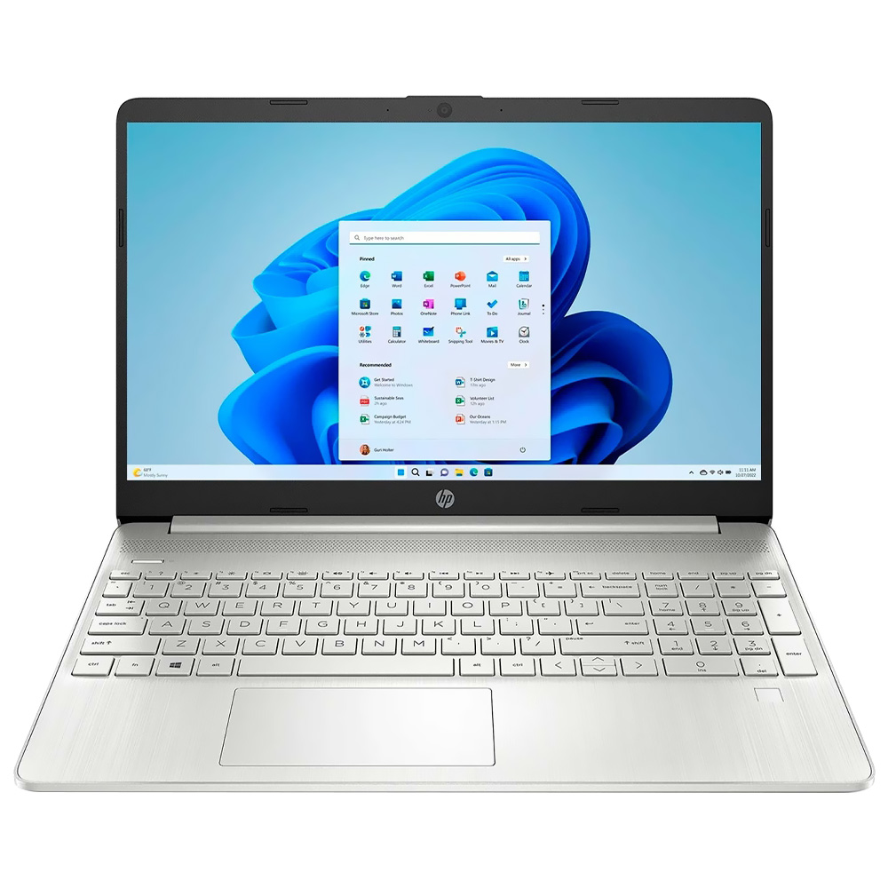 Notebook HP 15-DY2172WM Intel Core i7 1165G7 Tela Full HD 15.6'' / 8GB de RAM / 512GB SSD - Prata (Inglês)