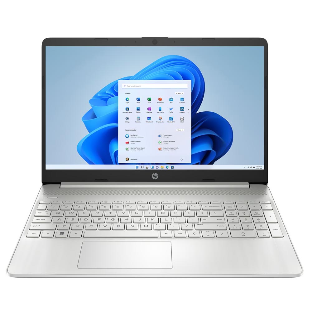 Notebook HP 15-DY5009LA Intel Core i7 1255U Tela HD 15.6" / 8GB de RAM / 512GB SSD - Prata (Espanhol)