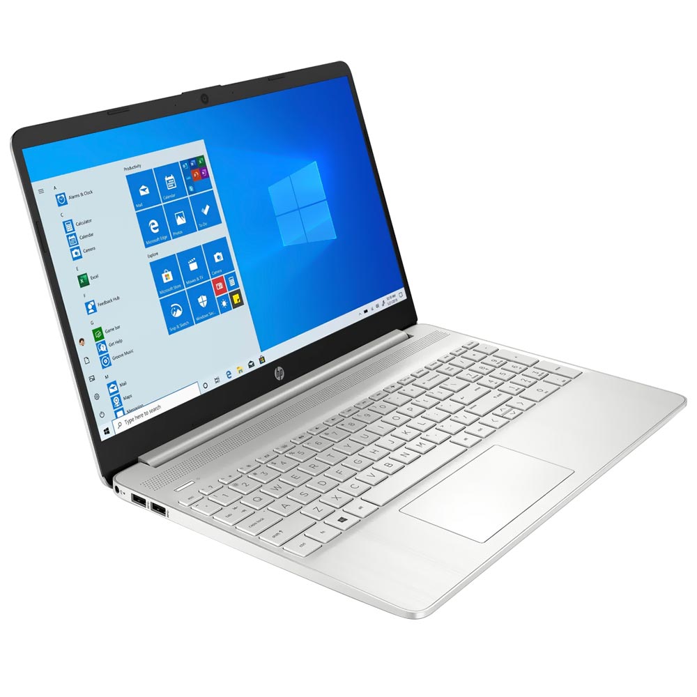 Notebook HP 15-DY5024NR Intel Core i5 1235U Tela Full HD 15.6" / 8GB de RAM / 256GB SSD - Prata (Inglês)