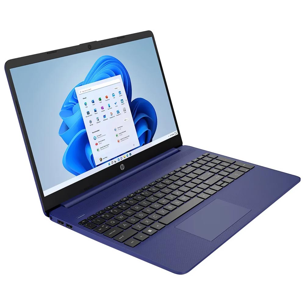 Notebook HP 15-EF2513LA AMD Ryzen 5 5500U Tela HD 15.6" / 8GB de RAM / 256GB SSD - Azul (Espanhol)