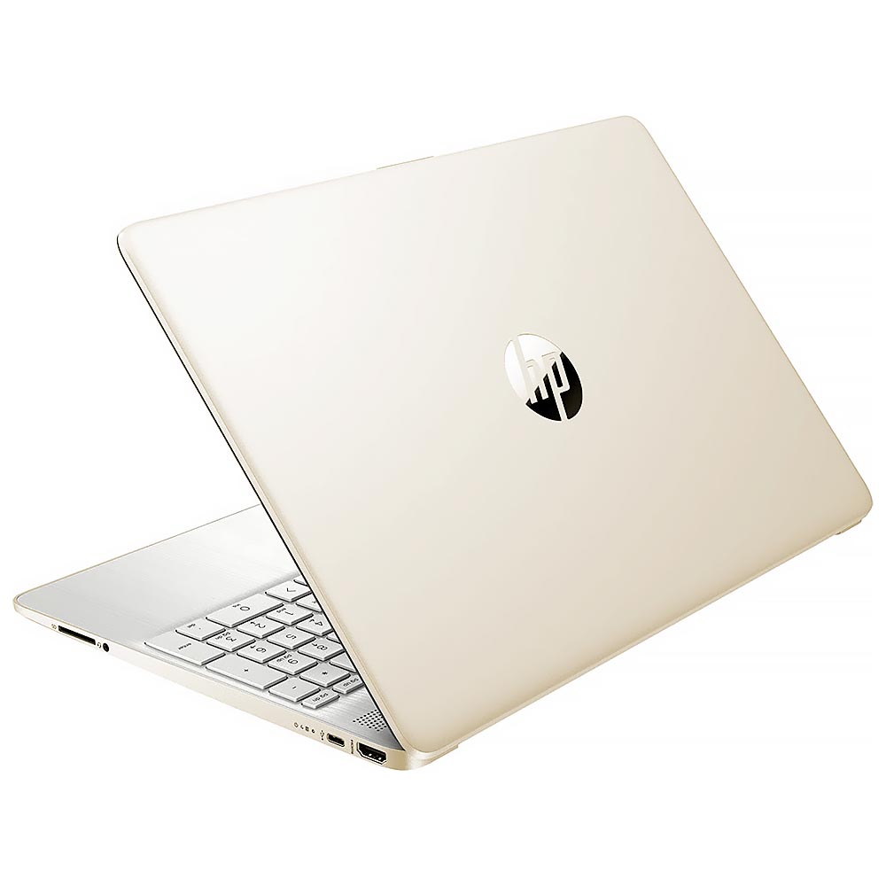 Notebook HP 15-EF2514LA AMD Ryzen 7 5700U Tela HD 15.6" / 8GB de RAM / 512GB SSD - Dourado (Espanhol)