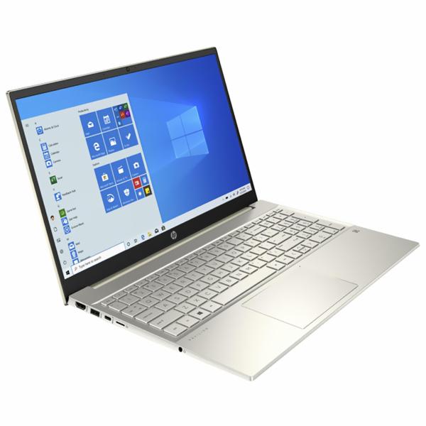 Notebook HP 15-EG0070WM Intel Core i7 1165G7 de 2.8GHz Tela Touch Full HD 15.6" / 8GB de RAM / 512GB SSD - Dourado