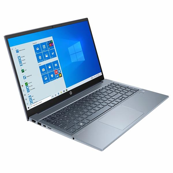 Notebook HP 15-EH1070WM AMD Ryzen 7 5700U de 1.8GHz Tela Full HD 15.6" / 8GB de RAM / 512GB SSD - Azul 
