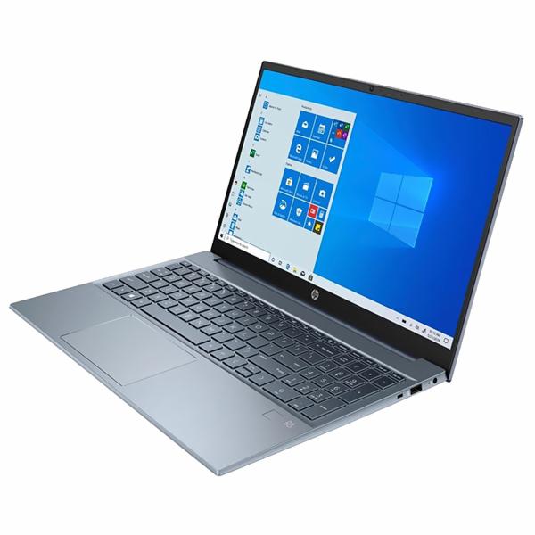 Notebook HP 15-EH1070WM AMD Ryzen 7 5700U Tela Full HD 15.6" / 8GB de RAM / 512GB SSD - Azul (Inglês)