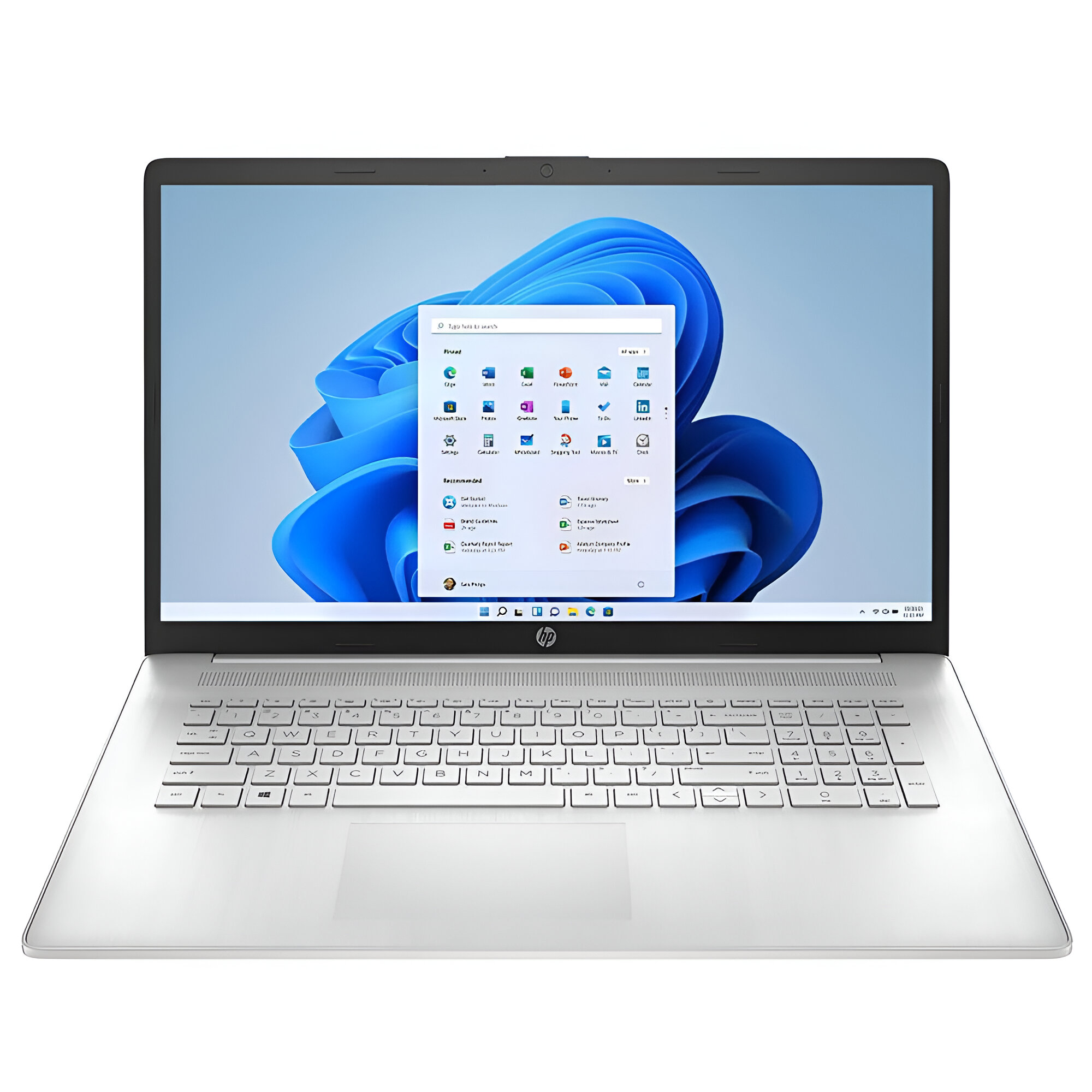 Notebook HP 17-CP3035CL AMD Ryzen 5 7530U Tela Touch HD+ 17.3" / 12GB de RAM / 1TB SSD - Prata (Inglês)