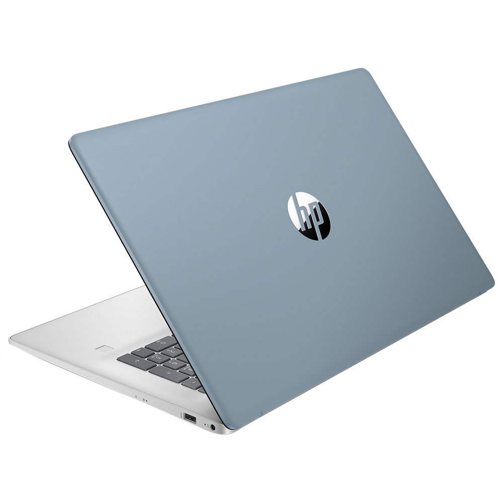 Notebook HP AI 17-CN5085CL Intel Core Ultra 7 255U Tela Touch HD+ 17.3" / 16GB de RAM / 1TB SSD / Win11Home - Azul / Prata (Inglês)