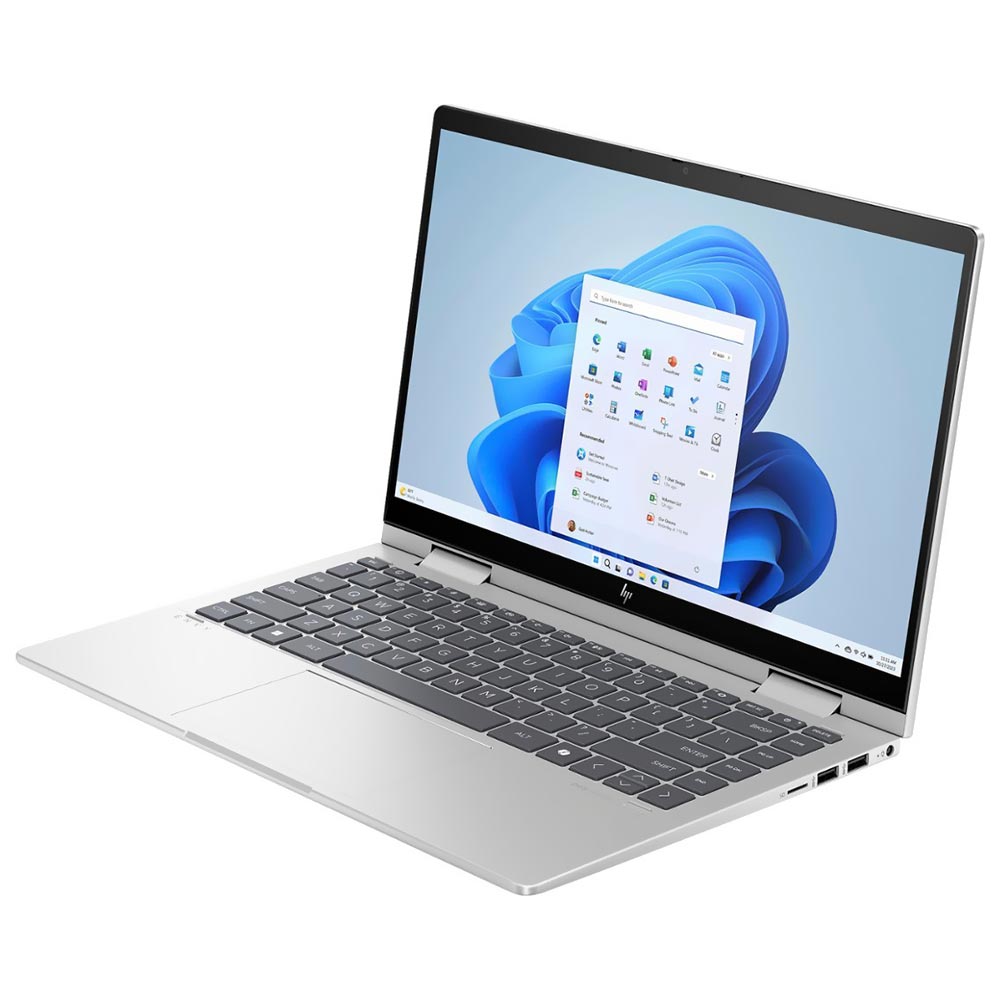 Notebook HP ENVY X360 14-ES1013DX Intel Core 5 120U Tela Touch Full HD 14.0" / 8GB de RAM / 512GB SSD - Prata (Inglês)