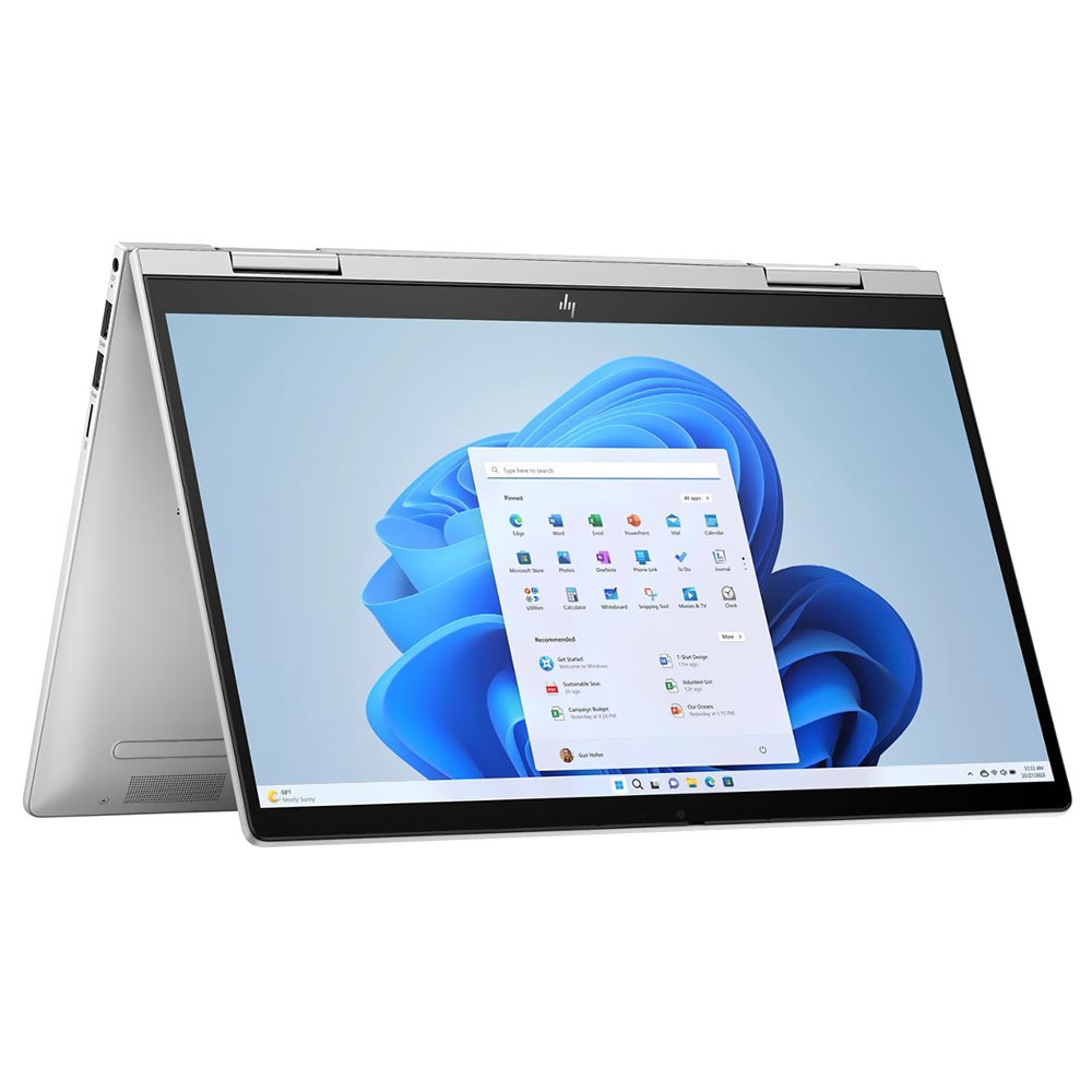 Notebook HP ENVY X360 14-ES1023DX Intel Core 7 150U Tela Touch Full HD 14.0" / 16GB de RAM / 512GB SSD - Prata (Inglês)