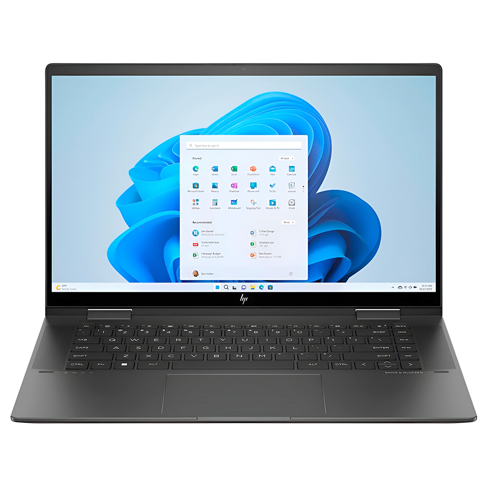 Notebook HP ENVY X360 15-EW1082WM Intel Core i7 1355U Tela Touch Full HD 15.6" / 12GB de RAM / 512GB SSD - Cinza (Inglês)