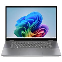 Notebook HP Omnibook X Flip 16-AR0013DX AMD Ryzen AI 5 340 Tela Touch 2K 16.0" / 16GB de RAM / 512GB SSD / Win11Home - Cinza (Inglês)