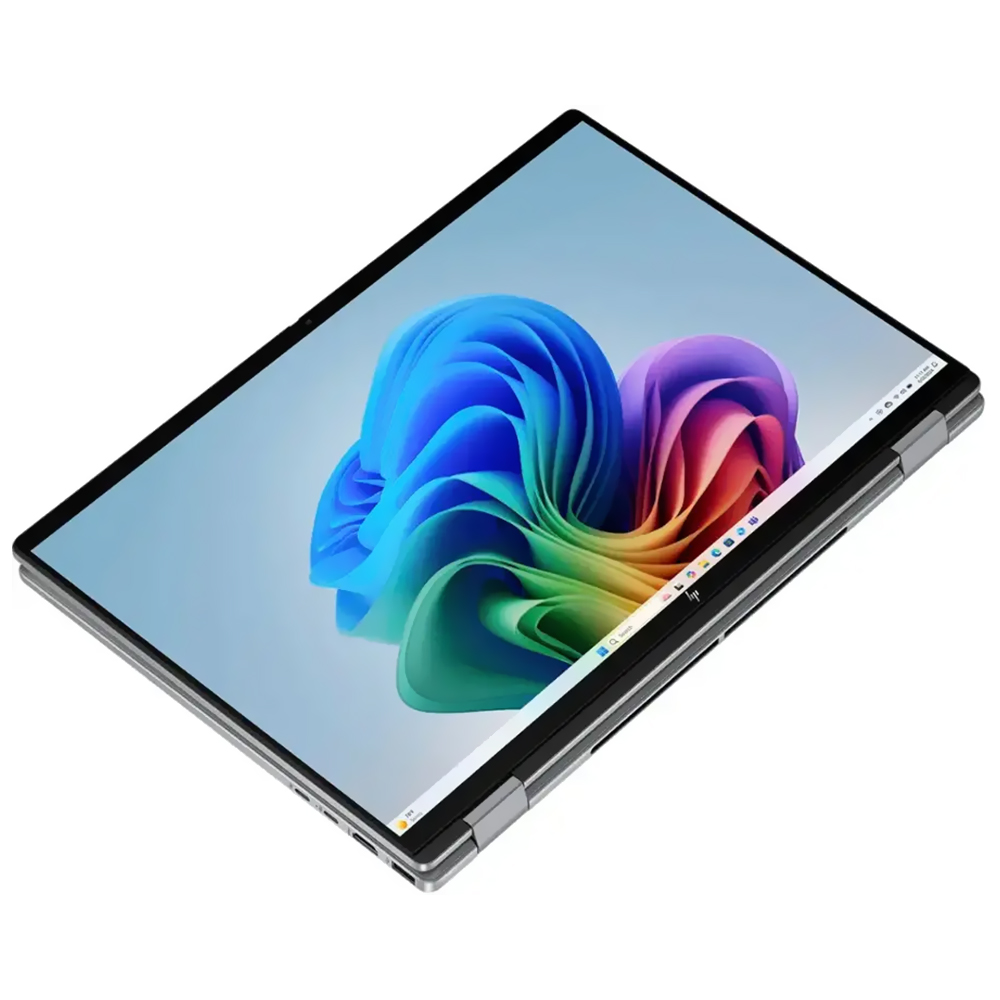 Notebook HP Omnibook X Flip 16-AR0013DX AMD Ryzen AI 5 340 Tela Touch 2K 16.0" / 16GB de RAM / 512GB SSD / Win11Home - Cinza (Inglês)