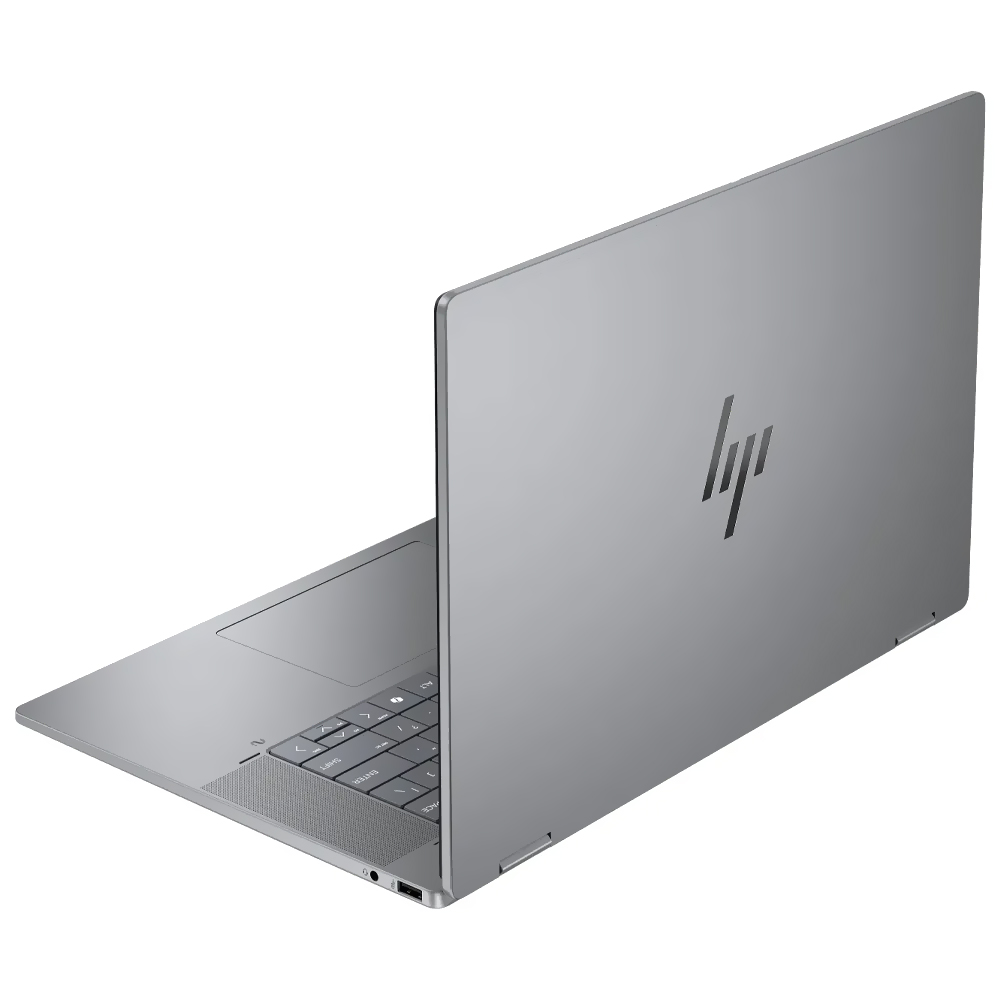 Notebook HP Omnibook X Flip 16-AR0013DX AMD Ryzen AI 5 340 Tela Touch 2K 16.0" / 16GB de RAM / 512GB SSD / Win11Home - Cinza (Inglês)