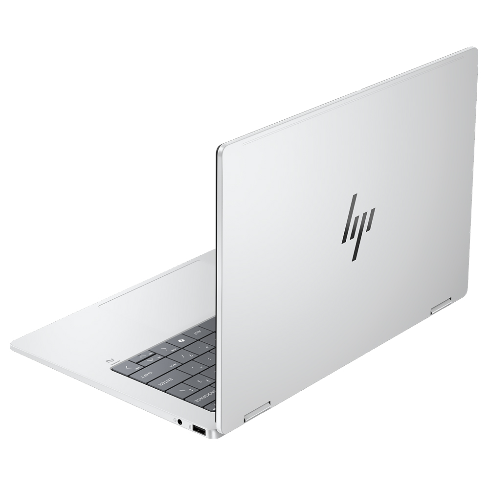Notebook HP Omnibook X Flip AI 14-FK0033DX AMD Ryzen AI 7 350 Tela Touch 2K 14.0" / 24GB de RAM / 1TB SSD / Win11Home - Cinza (Inglês)