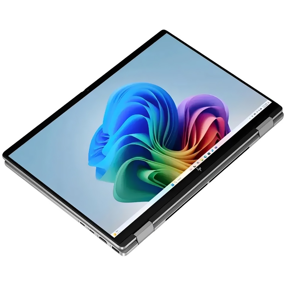 Notebook HP Omnibook X Flip AI 14-FK0033DX AMD Ryzen AI 7 350 Tela Touch 2K 14.0" / 24GB de RAM / 1TB SSD / Win11Home - Cinza (Inglês)