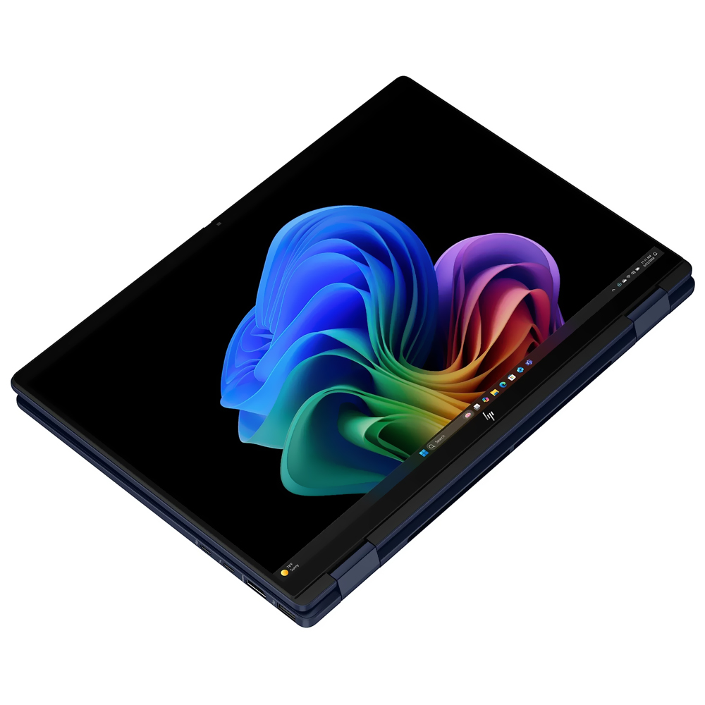 Notebook HP Omnibook X Flip AI 14-FM0013DX Intel Core Ultra 5 226V Tela Touch 2K 14.0" / 16GB de RAM / 512GB SSD / Win11Home - Azul (Inglês)