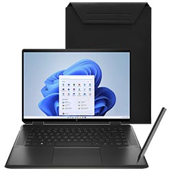 Notebook HP Spectre X360 16-F2013DX Intel Core i7 13700H Tela 3K+ 16" / 16GB de RAM / 512GB SSD - Cinza (Inglês)