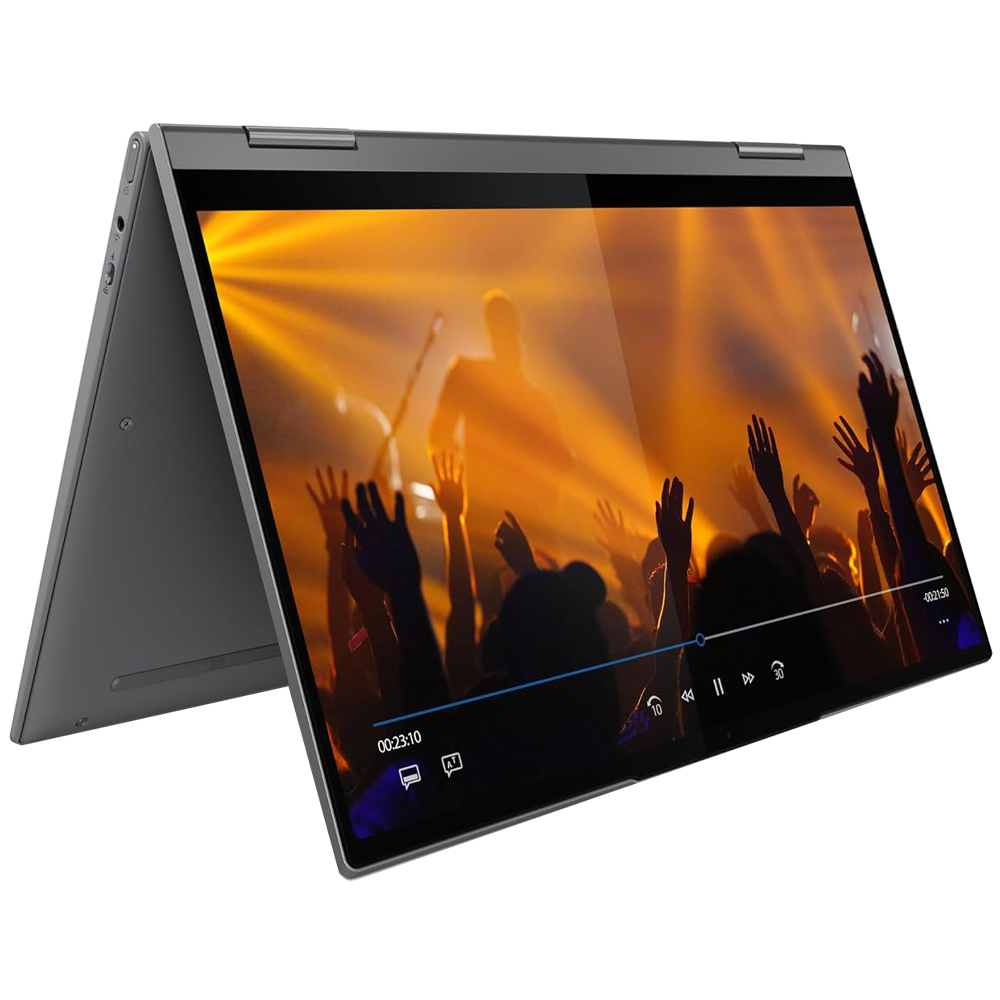 Notebook Lenovo Flex 5G 14Q8CX05 Snapdragon SC8180XP Tela Touch Full HD 14.0" / 8GB de RAM / 256GB SSD / nanoSIM / Win10Pro - Iron Cinza (82AK0002US) (Inglês)