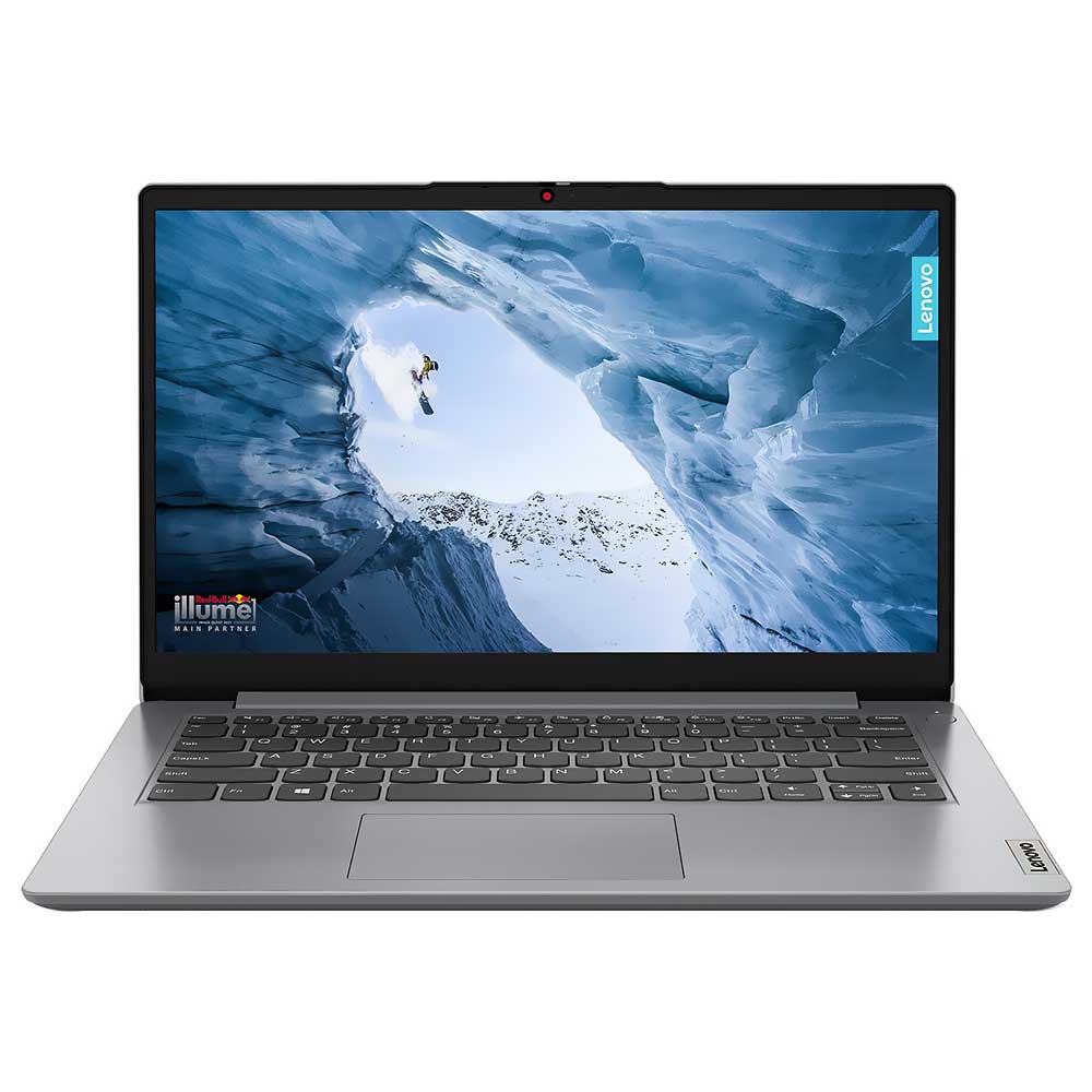 Notebook Lenovo IdeaPad 1 14IGL7 Intel Celeron N4020 Tela HD 14.0" / 4GB de RAM / 64GB eMMC - Cloud Cinza (82V60022US) (Inglês)