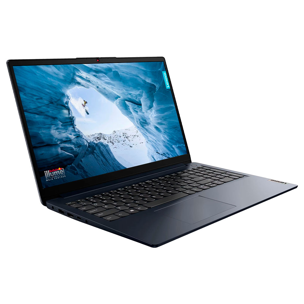 Notebook Lenovo IdeaPad 1 15AMN7 AMD Ryzen 5 7520U Tela Touch FHD 15.6" / 8GB de RAM / 256GB SSD / Win11Home - Abyss Azul (82VG00TYUS) (Inglês)