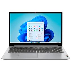 Notebook Lenovo IdeaPad 1 15IRU7 Intel Core i5 1335U Tela Full HD 15.6" / 16GB de RAM / 256GB SSD / Win11Home - Cloud Cinza (83B40008US) (Inglês)