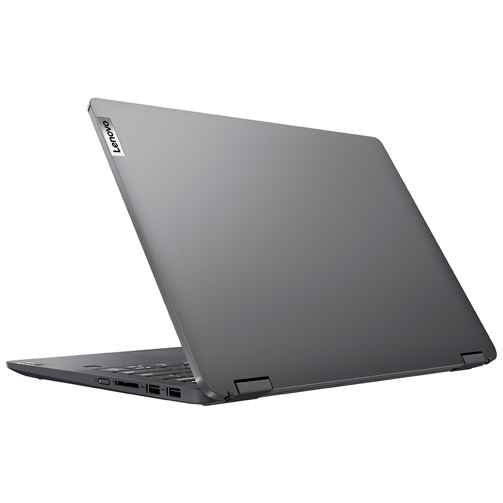 Notebook Lenovo IdeaPad Flex 5 14IAU7 Intel Core i3 1215U Tela Touch WUXGA 14.0" / 8GB de RAM / 256GB SSD - Storm Cinza (82R700L4US) (Inglês)